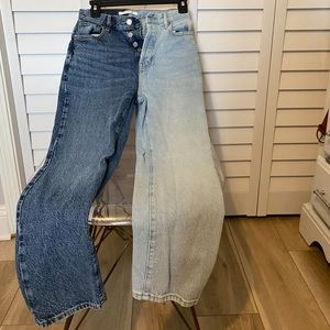 Two toned jeans from Pacsun